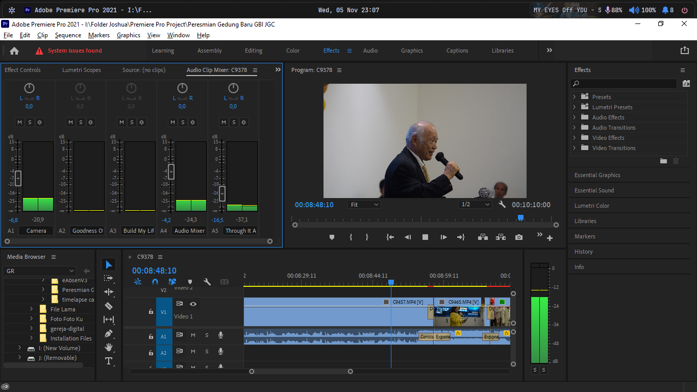 Audio Editing Waveform